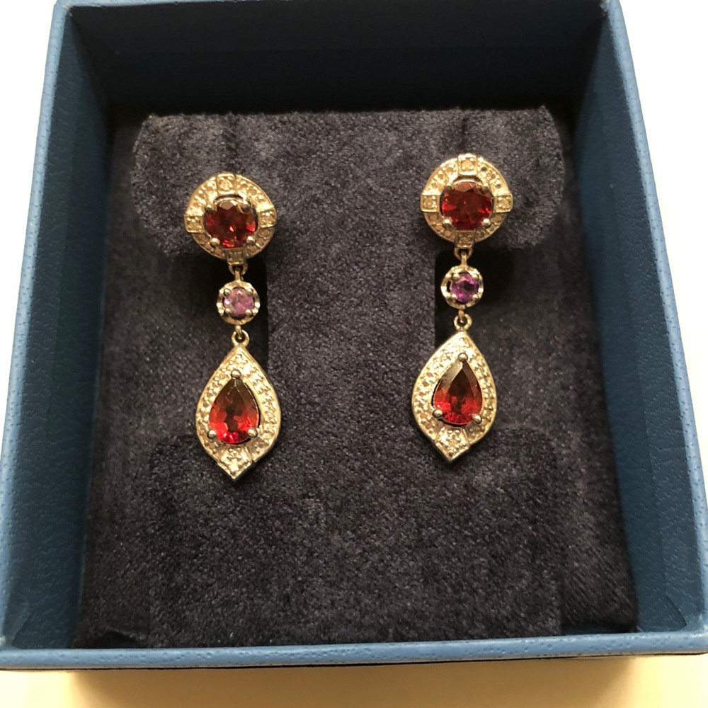 Pendant earrings